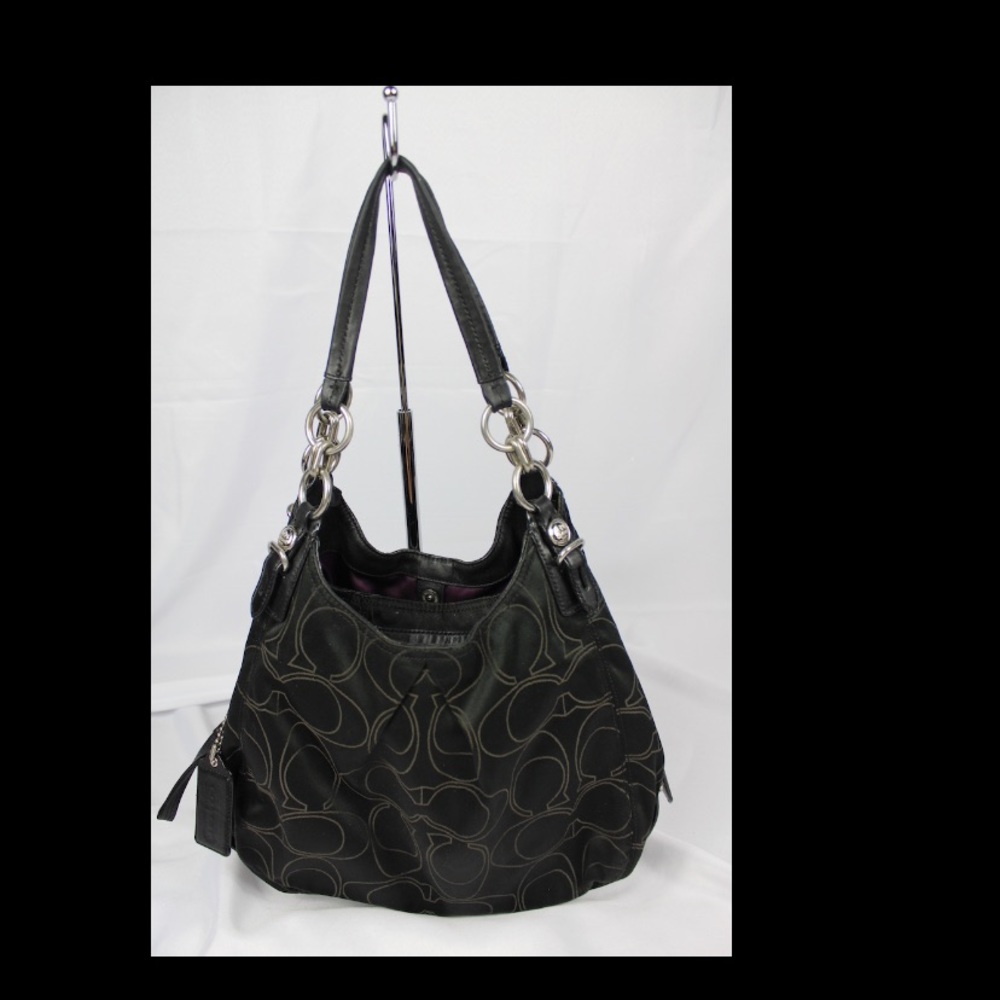 Coach Monogram Shoulder Bag